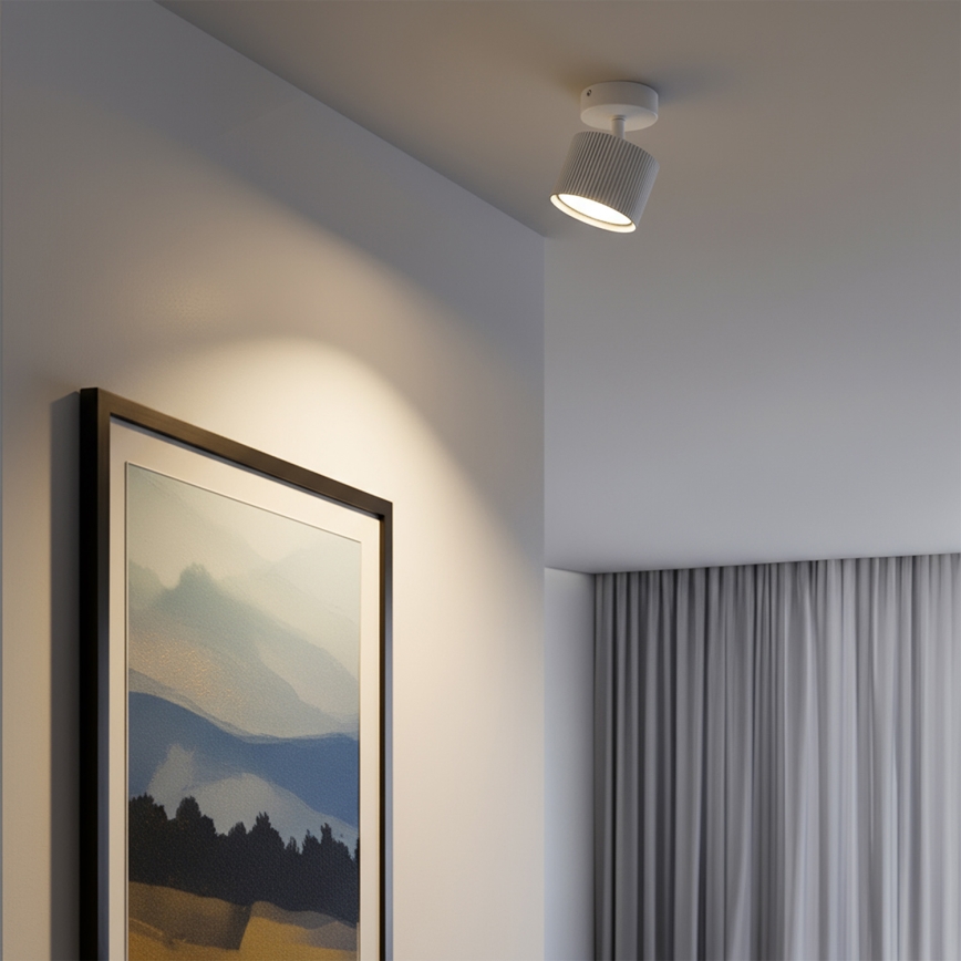 BRILAGI - Faretto LED RGB+CCT dimmerabile STRIPY 1xGX53/14W/230V pr. 82 mm 2700-6500K Wi-Fi Tuya bianco