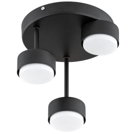Brilagi - Plafoniera LED RGB+CCT dimmerabile a montaggio superficiale MONO 3xGX53/14W/230V 2700-6500K Wi-Fi Tuya nero