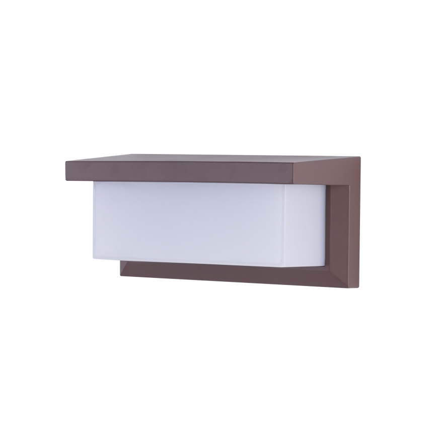 Brilagi - Applique da esterno LED RGBW dimmerabile BRICKY 1xE27/15W/230V 2700-6500K IP54 marrone