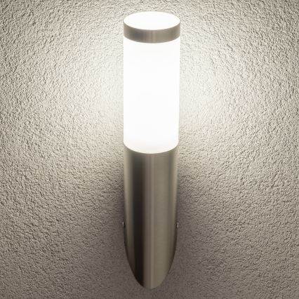 BRILAGI - Applique da esterno dimmerabile a LED RGBW ELIA 1xE27/6,5W/230V 2700-6500K IP44 Wi-Fi cromo opaco
