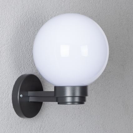 Brilagi - LED RGBW dimmerabile applique da esterno HARBOR 1xE27/9W/230V 2700-6500K IP33 antracite/bianco