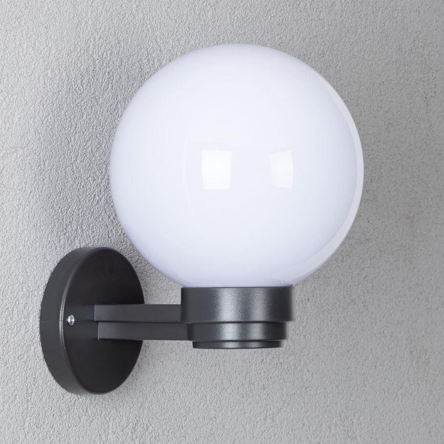 Brilagi - LED RGBW dimmerabile applique da esterno HARBOR 1xE27/9W/230V 2700-6500K IP33 antracite/bianco
