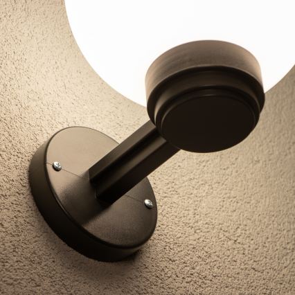 Brilagi - LED RGBW dimmerabile applique da esterno HARBOR 1xE27/9W/230V 2700-6500K IP33 antracite/bianco