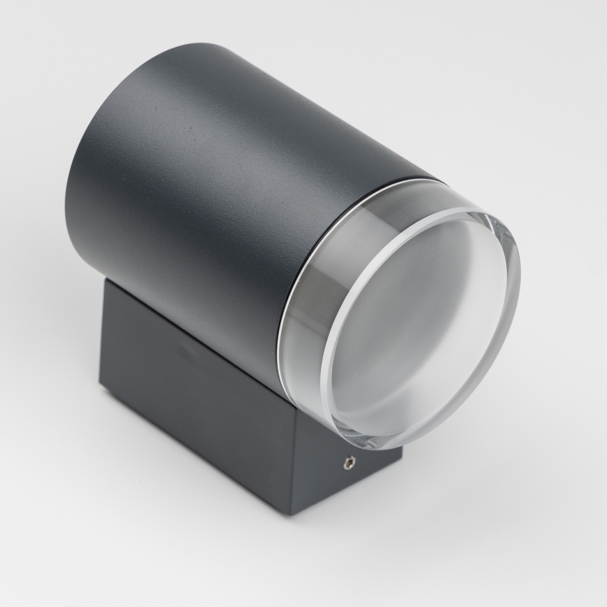 Brilagi - Applique da esterno LED RGBW dimmerabile MATERA 1xGU10/6W/230V 3000K IP54 antracite + telecomando