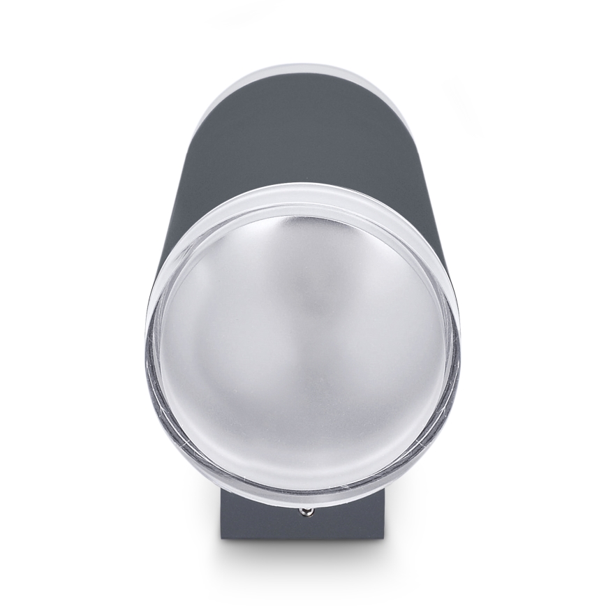 Brilagi - Applique da esterno LED RGBW dimmerabile MATERA 2xGU10/4,8W/230V 3000K IP54 antracite + telecomando