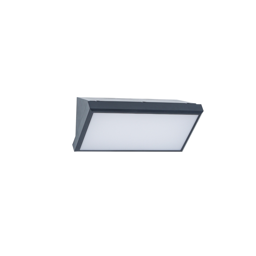 Brilagi - LED RGBW dimmerabile applique da esterno TRIANGLE 1xE27/15W/230V 2700-6500K IP65 antracite