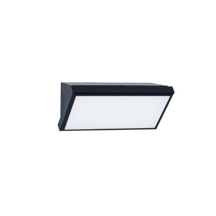 Brilagi - LED RGBW applique da esterno dimmerabile TRIANGLE 1xE27/15W/230V 2700-6500K IP65 nero