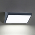 Brilagi - LED RGBW dimmerabile applique da esterno TRIANGLE 1xE27/15W/230V 2700-6500K IP65 antracite