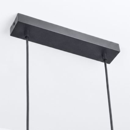 Brilagi - Lampadario LED RGBW dimmerabile su cavo SELE 6xGU10/6,5W/230V 2700-6500K nero/finitura rovere + telecomando