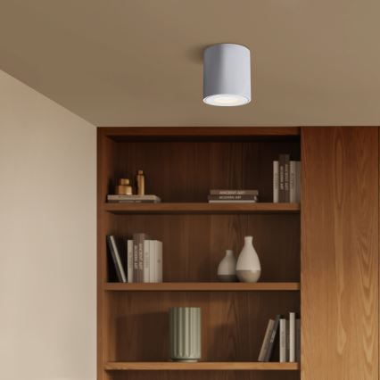 Brilagi - Lampada da bagno LED RGBW dimmerabile MIA 1xGU10/4,8W/230V 3000K 84x80 mm bianca IP54 + telecomando