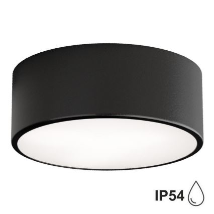 Brilagi - Lampada da soffitto per bagno LED RGBW dimmerabile CLARE 1xE27/9W/230V 2700-6500K Ø 20 cm IP54 Wi-Fi nero