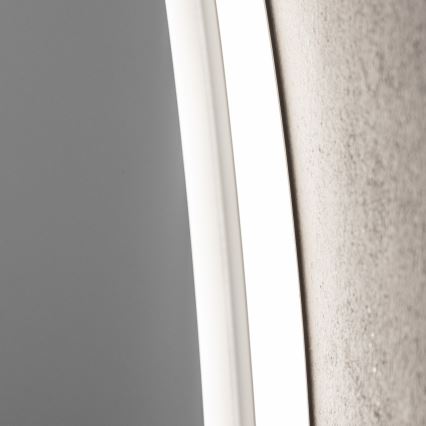 Brilagi - Specchio da bagno riscaldato LED RGBW CLARA PRO LED/19W/230V Ø 60 cm IP44 CRI 90 dimmerabile + CCT regolabile + telecomando