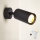 Brilagi - LED RGBW dimmerabile spot da parete SELE 1xGU10/4,8W/230V 3000K nero + telecomando