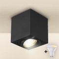 Brilagi - LED RGBW Faretto dimmerabile MIA 1xGU10/30W/230V 3000K Wi-Fi 84x80 mm nero