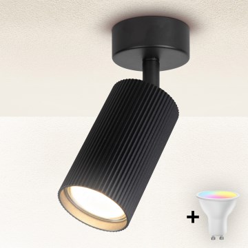 Brilagi - LED RGBW Faretto dimmerabile SELE MODERN 1xGU10/6,5W/230V 2700-6500K Wi-Fi nero