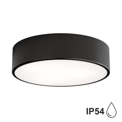 Brilagi - Plafoniera da bagno LED RGBW dimmerabile CLARE 2xE27/9W/230V 2700-6500K Ø 30 cm IP54 Wi-Fi nero