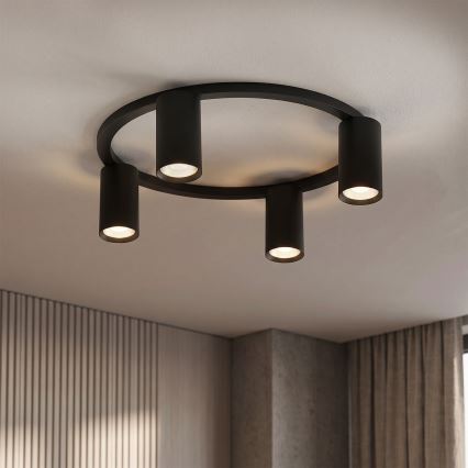 Brilagi - Plafoniera dimmerabile LED RGBW SELE 4xGU10/6,5W/230V 2700-6500K nero