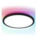 Brilagi - LED RGBW Plafoniera dimmerabile VIBE LED/36W/230V 3000-6500K nero + telecomando