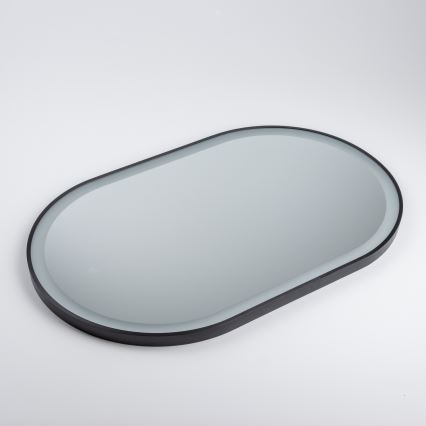 Brilagi - Specchio da bagno LED CANZO LED/25W/230V 50x80 cm nero IP44 CRI 90 dimmerabile + CCT