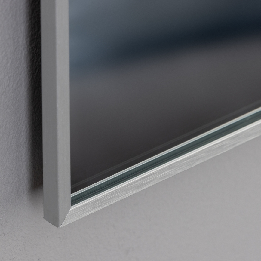 Brilagi - Specchio da bagno LED DESIO LED/30W/230V 60x90 cm argento IP44 CRI 90 dimmerabile con CCT