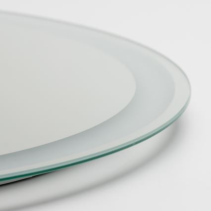 Brilagi - Specchio da bagno riscaldato LED AVA ECO LED/11,5W/230V Ø 60 cm IP44 CRI 90 dimmerabile + CCT