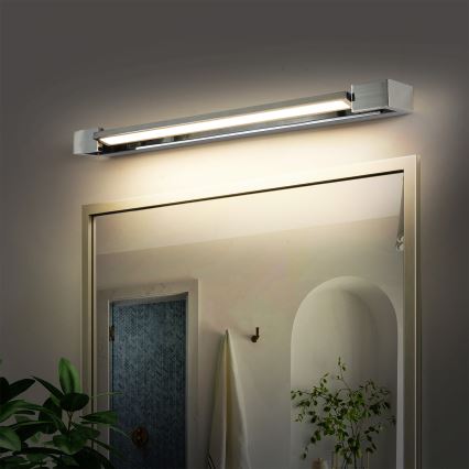 Brilagi - Illuminazione a LED per specchio da bagno AQUA LINE LED/18W/230V 60 cm IP44 cromo lucido CRI 90