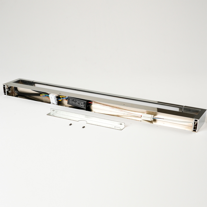 Brilagi - Illuminazione a LED per specchio da bagno AQUA LINE LED/24W/230V 90 cm IP44 cromo lucido CRI 90