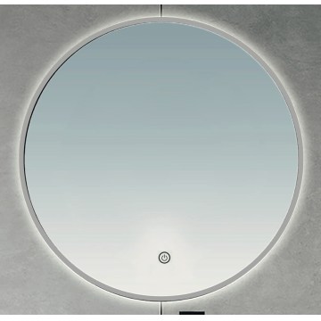BRILAGI - LED Specchio da bagno VENA SILVER LED/32W/230V Ø 100 cm IP44 CRI 90 dimmerabile + CCT