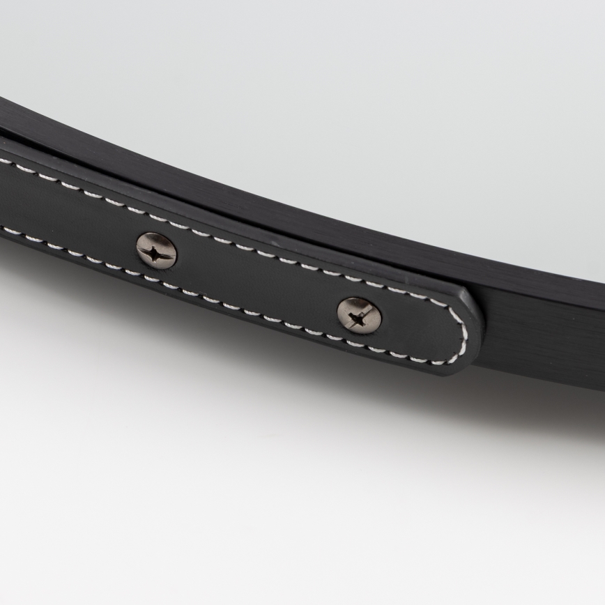 Brilagi - Specchio da bagno LED VERESE LED/19W/230V Ø 60 cm nero IP44 CRI 90 dimmerabile + CCT