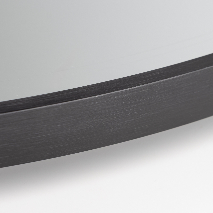 Brilagi - Specchio da bagno LED VERESE LED/19W/230V Ø 60 cm nero IP44 CRI 90 dimmerabile + CCT