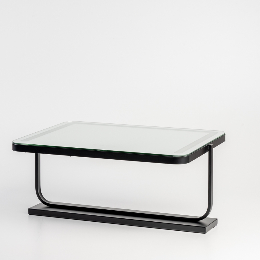BRILAGI - Specchio per trucco LED dimmerabile CALIFORNIA LED/22W/230V 3000/4000/6500K 58x43 cm nero