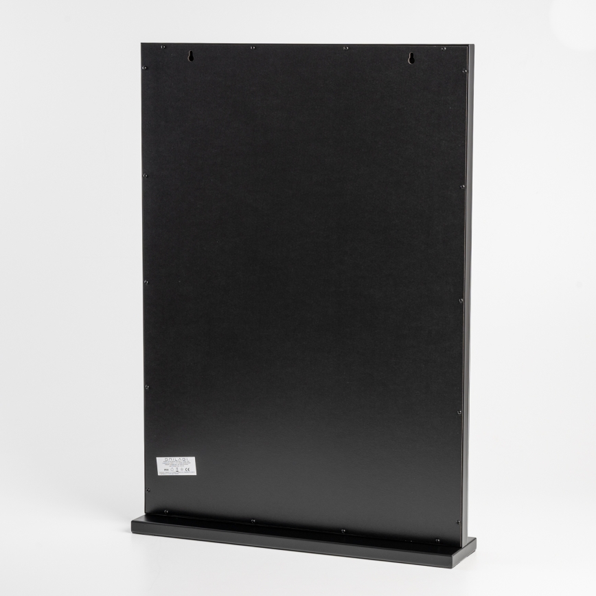 BRILAGI - Specchio da trucco dimmerabile a LED HOLLYWOOD LED/15W/230V CCT + 2x USB 55x77 cm nero