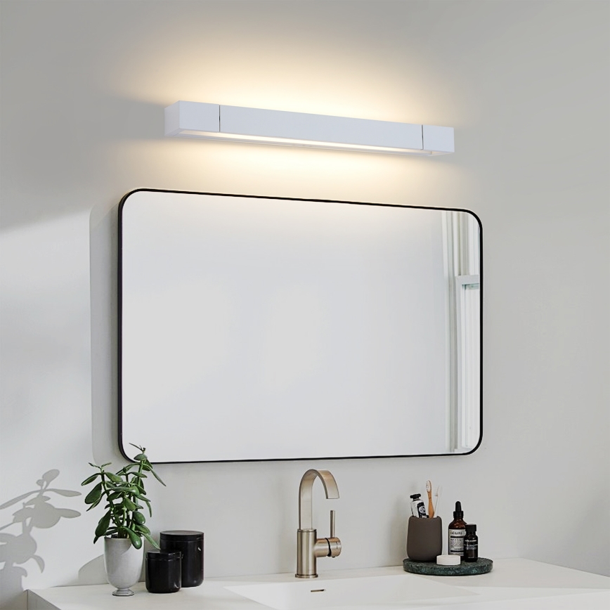 Brilagi - Illuminazione a LED per specchio da bagno AQUA LINE LED/12W/230V 45 cm IP44 cromo opaco CRI 90