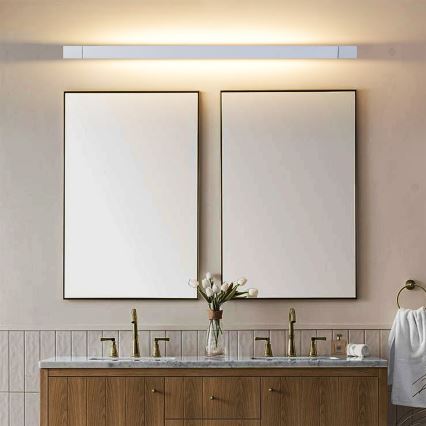 Brilagi - Illuminazione a LED per specchio da bagno AQUA LINE LED/36W/230V 120 cm IP44 cromo opaco CRI 90