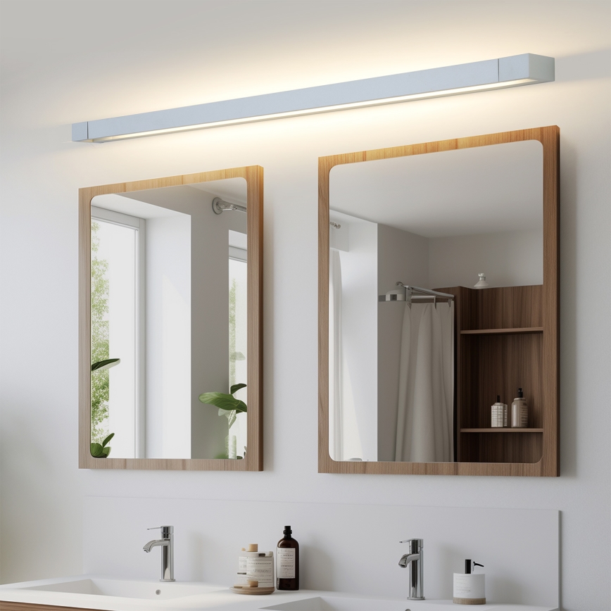 Brilagi - Illuminazione a LED per specchio da bagno AQUA LINE LED/36W/230V 120 cm IP44 cromo opaco CRI 90
