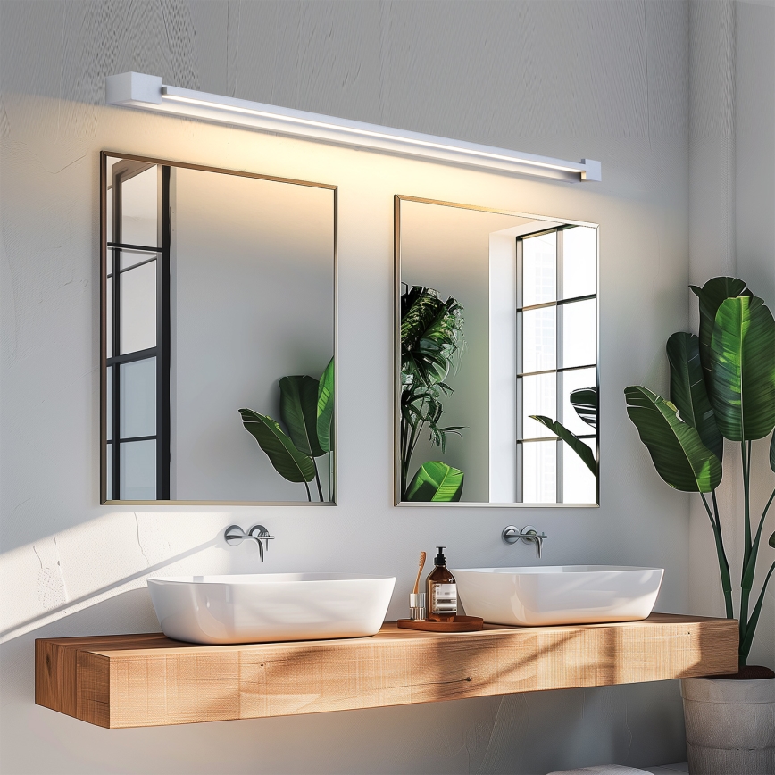 Brilagi - Illuminazione a LED per specchio da bagno AQUA LINE LED/36W/230V 120 cm IP44 cromo opaco CRI 90