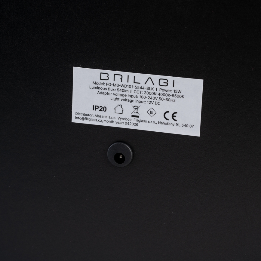 BRILAGI - Specchio da trucco LED dimmerabile CALIFORNIA LED/22W/230V 3000/4000/6500K 58x43 cm bianco
