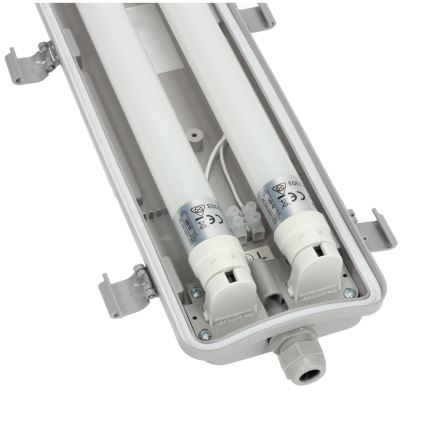 Brilagi - Apparecchio LED tecnico antipolvere per tubi T8 OPTIMA 2xG13/18W/230V 4000K IP65 128 cm