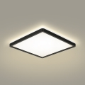 Brilagi - Luce LED dimmerabile con sensore di movimento e crepuscolare ULTRA SLIM LED/18W/230V 30x30 cm + telecomando