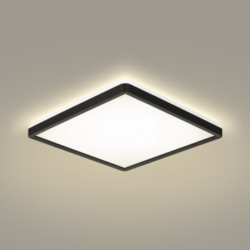Brilagi - Luce LED dimmerabile con sensore di movimento e crepuscolare ULTRA SLIM LED/18W/230V 30x30 cm + telecomando