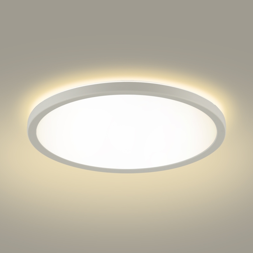 Brilagi - Luce LED dimmerabile con sensore di movimento e crepuscolare ULTRA SLIM LED/24W/230V diametro 42 cm + telecomando