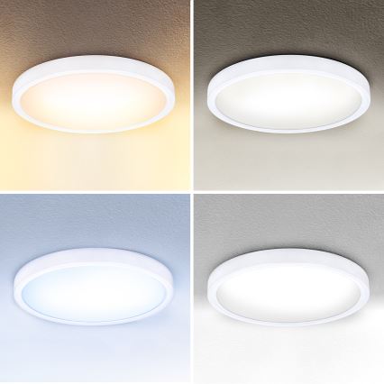 Brilagi - Plafoniera LED dimmerabile ESTELA LED/48W/230V 3000-6500K ø 40 cm bianco + telecomando