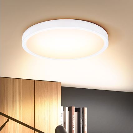 Brilagi - Plafoniera LED dimmerabile ESTELA LED/48W/230V 3000-6500K ø 40 cm bianco + telecomando