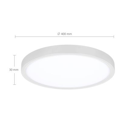 Brilagi - Plafoniera LED dimmerabile ESTELA LED/48W/230V 3000-6500K ø 40 cm bianco + telecomando