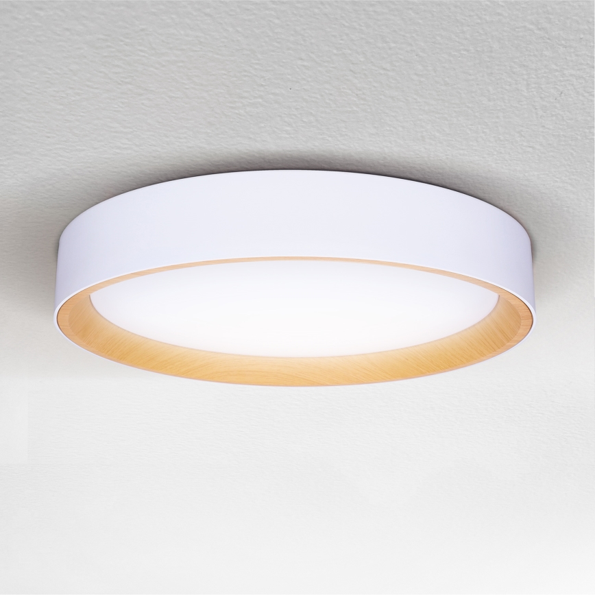 Brilagi - Plafoniera LED dimmerabile LARIOS LED/60W/230V 3000-6500K ø 49 cm bianco + telecomando