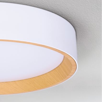 Brilagi - Plafoniera LED dimmerabile LARIOS LED/60W/230V 3000-6500K ø 49 cm bianco + telecomando