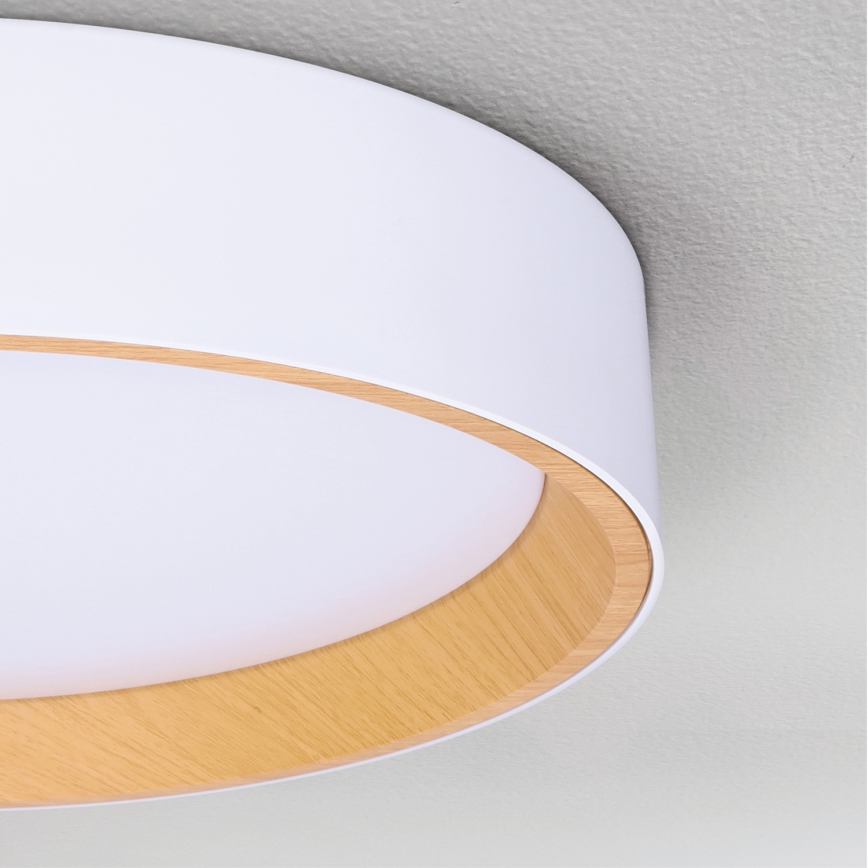 Brilagi - Plafoniera LED dimmerabile LARIOS LED/60W/230V 3000-6500K ø 49 cm bianco + telecomando