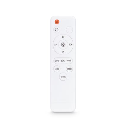 Brilagi - Plafoniera LED dimmerabile LARIOS LED/60W/230V 3000-6500K ø 49 cm bianco + telecomando