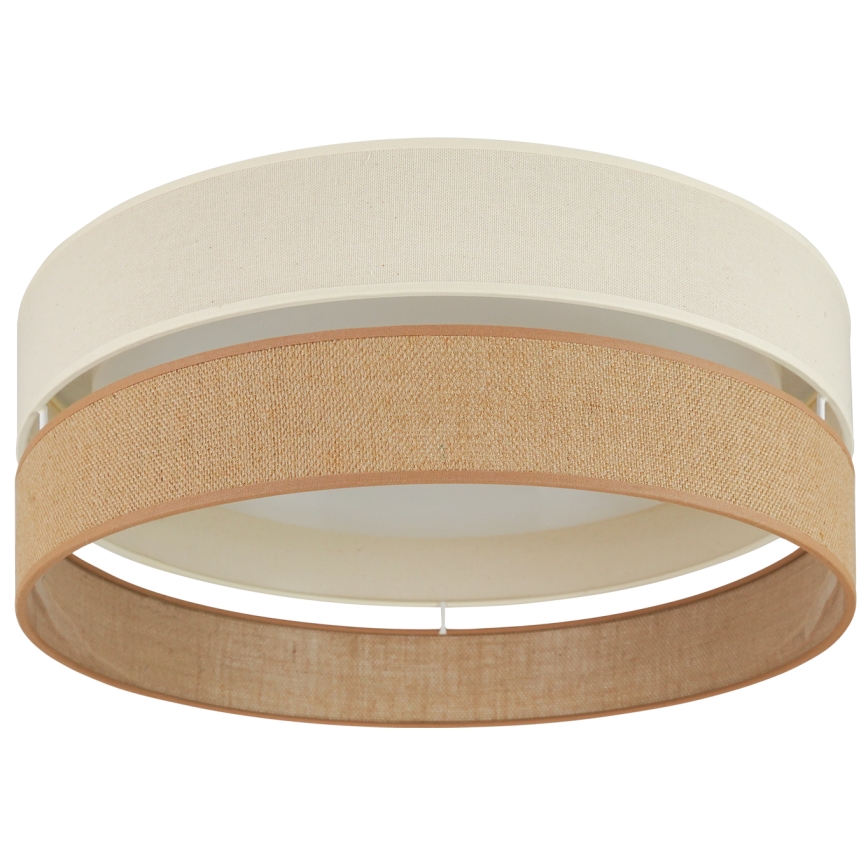Brilagi - Plafoniera LED dimmerabile ROYAL YUTE LED/24W/230V diametro 45 cm 3000/4000/6500K beige/color crema  + telecomando