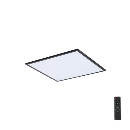 Brilagi - Plafoniera LED dimmerabile SLIMFRAME LED/36W/230V 45x45 cm 3000-6000K nero + telecomando